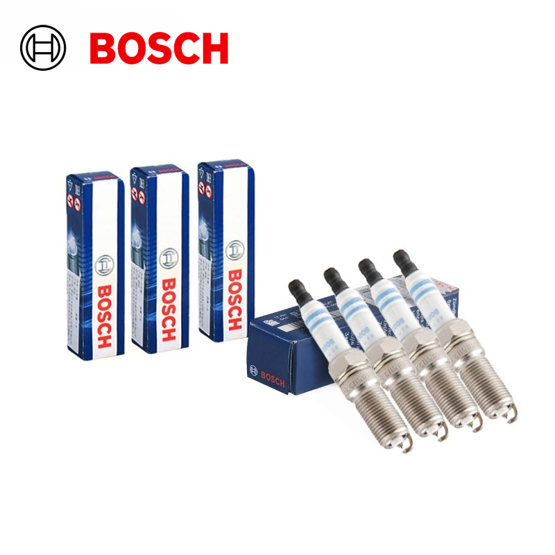 Bosch Spark Plug Iridium - 4 bujías de iridio doble Bosch