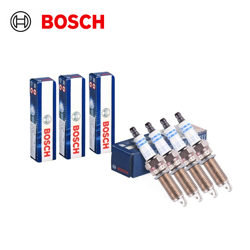 Bosch Spark Plug Iridium - 4 bujías de iridio doble Bosch