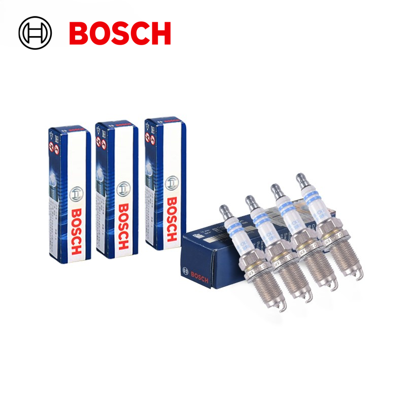 Bosch Spark Plug Iridium - 4 bujías de doble iridio Bosch