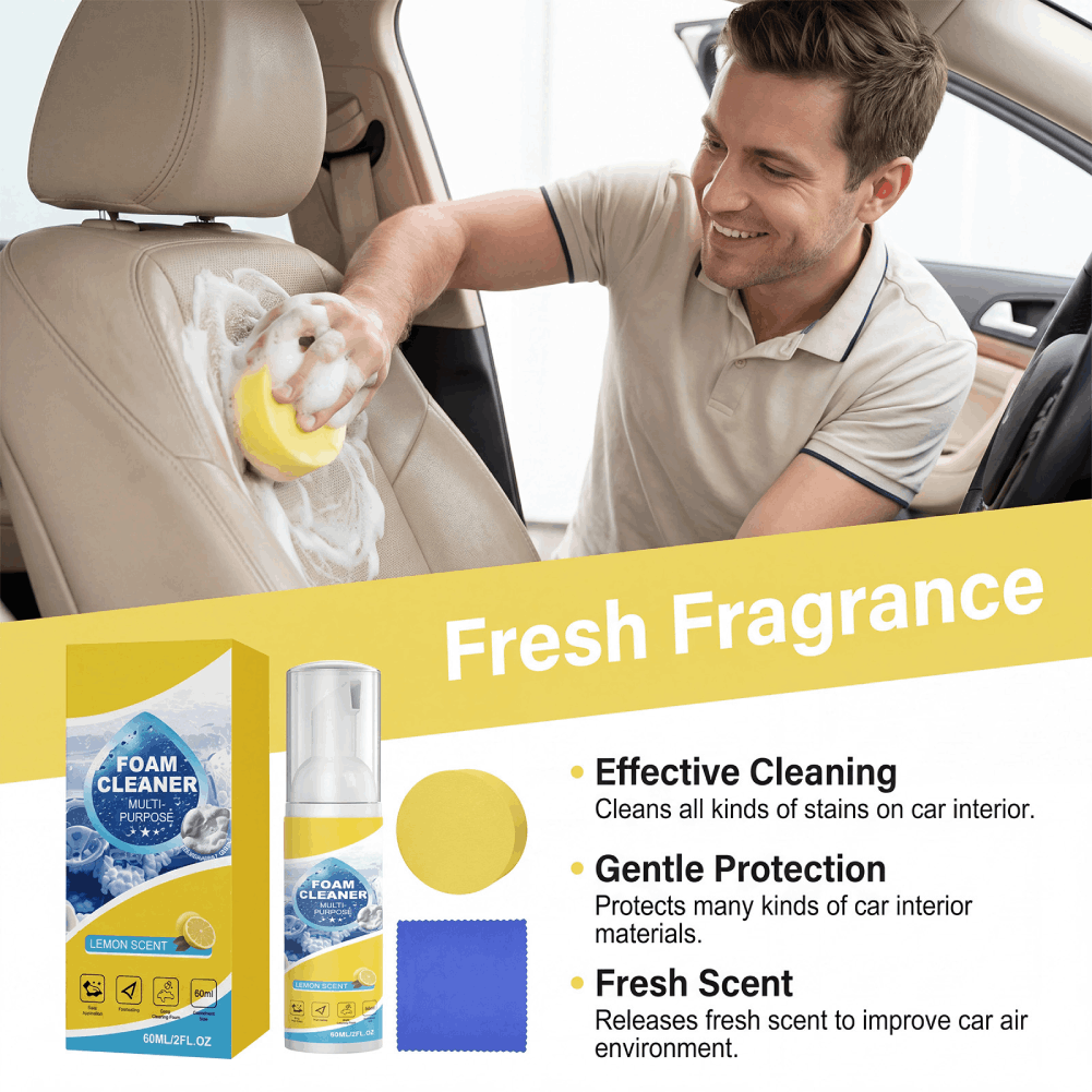 Limpiador de Espuma Multiusos  - Leather Cleaner Interior reseña y precio