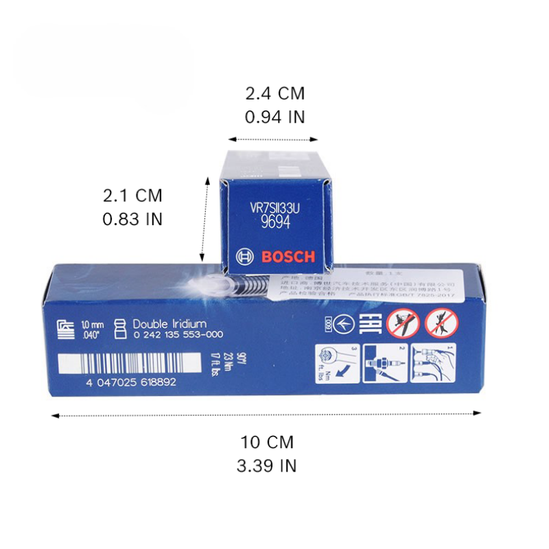 4 bujías de iridio doble Bosch - Bosch Spark Plug Iridium reseña y precio