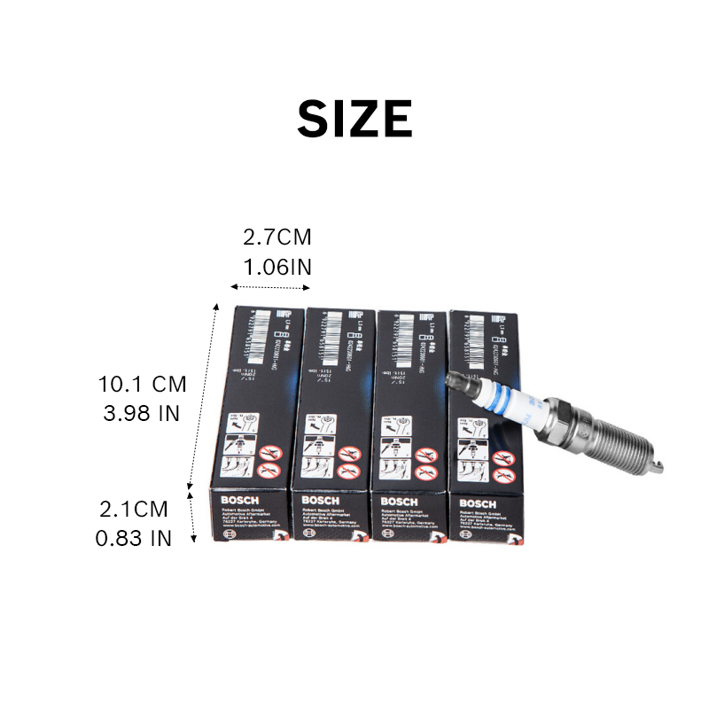 4 bujías de platino Bosch HR8N - Bosch Spark Plug Platinum reseña y precio